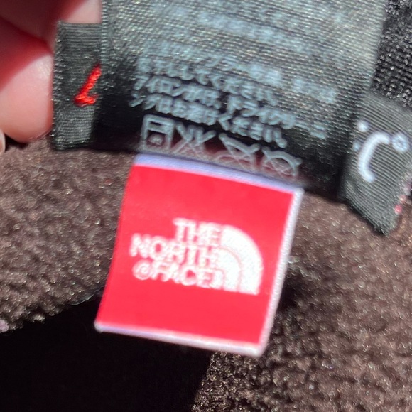 🌻The North Face Denali Brown & Black Full-Zip Fleece Jacket Youth Boys' Size L - Picture 8 of 9